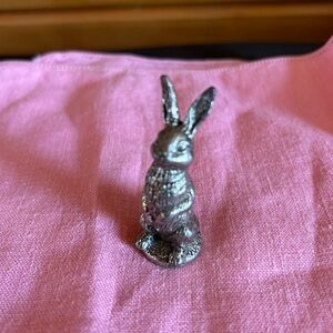 Sweet Mini Pewter Rabbit 🐇 Figurine